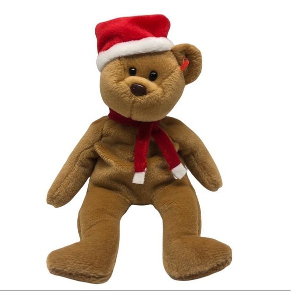 1997 Ty Beanie Babies Collection Holiday Teddy Bear - Picture 1 of 6